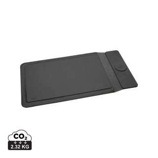 Swiss Peak magnet. 15,6" Laptop-Sleeve mit 15W Ladefunktion, schwarz