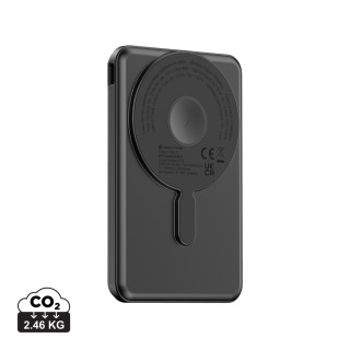 Urban Vitamin Redwood 5-in-1 5.000mAh 20W PD magn. Powerbank, schwarz