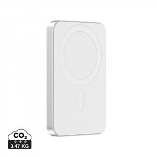 Urban Vitamin Malibu 5.000mAh Powerbank aus RCS Plastik/Alu, silber