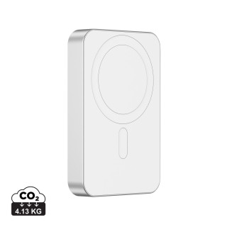 Urban Vitamin Compton 10000mAh Powerbank aus RCS Plastik/Alu, silber