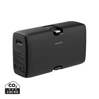Urban Vitamin Los Angeles 20W Powerbank aus RCS rec. Plastik, schwarz