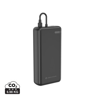 Urban Vitamin Menlo Park RCS rPlastik 20000 20W PD Powerbank, schwarz