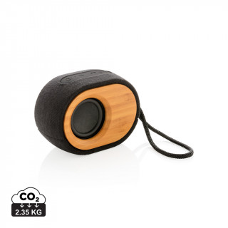 Bamboo X Lautsprecher, schwarz, braun