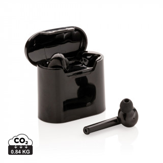 Liberty kabellose Kopfhörer in Ladebox, schwarz