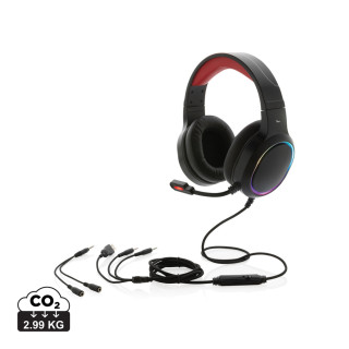 RGB Gaming Headset, schwarz