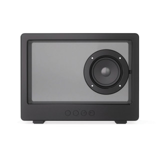 Soundclear transparenter 5W Wireless Lautsprecher, schwarz