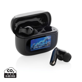 Airtune ANC-Ohrhörer aus RCS rec. ABS mit Touch-Screen, schwarz