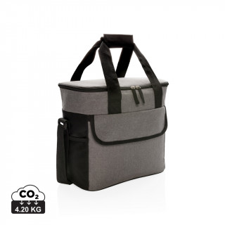Große Kühltasche, grau, schwarz