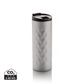 Geometrischer Becher, silber