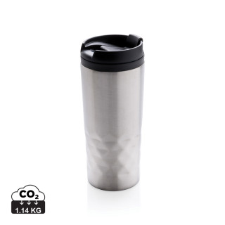 Geometrischer Becher, silber
