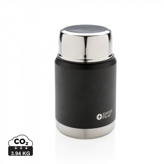 Swiss Peak Elite Kupfer Vakuum Food-Container, schwarz