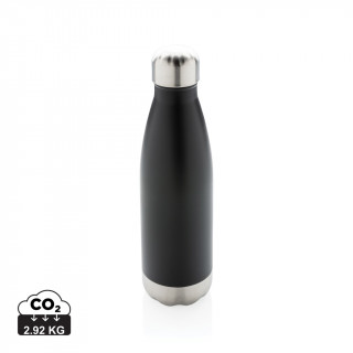 Vakuumisolierte Stainless Steel Flasche, schwarz