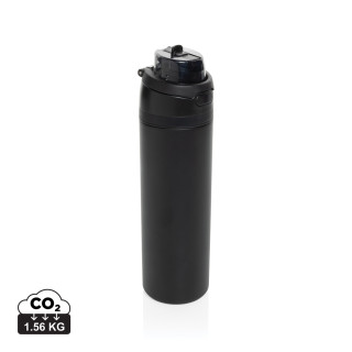 Omni Sip verschließbare Flasche aus RCS-reSteel, 700ml, schwarz