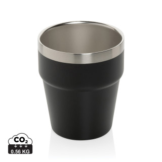 Clark Doppelwandige RCS Kaffeetasse 300ml, schwarz