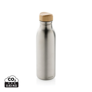Avira Alcor 600ml Wasserflasche aus RCS rec. Stainless-Steel, silber