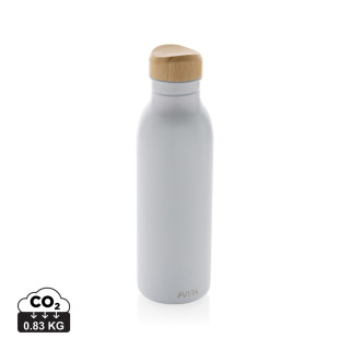 Avira Alcor 600ml Wasserflasche aus RCS rec. Stainless-Steel, weiß