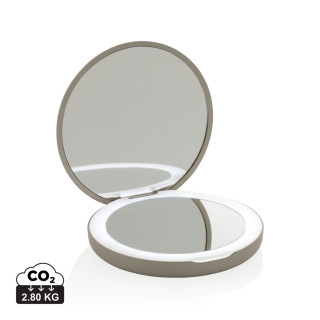 Lumora aufladbarer RCS LED Make-Up-Spiegel, beige