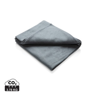 Fleece-Decke im Etui, anthrazit
