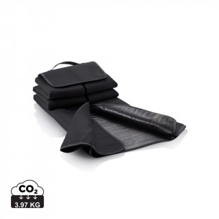 Picknickdecke, schwarz