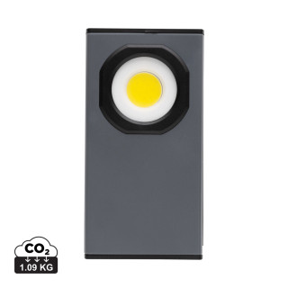 Gear X USB-Taschenlampe aus RCS rKunststoff mit 260 Lumen, grau, schwarz