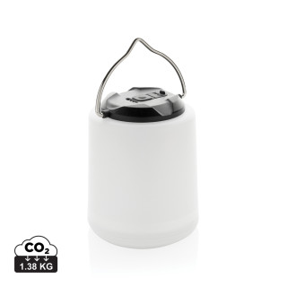 Limio tragbare wiederaufladbare Tischlampe aus RCS rec. ABS, weiß