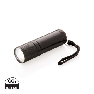 COB Taschenlampe, schwarz