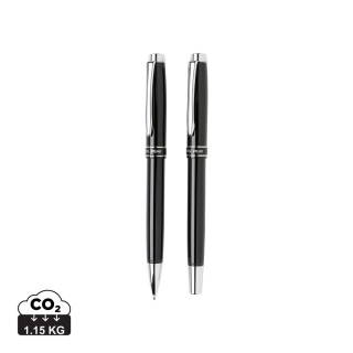 Heritage Schreibset, schwarz, silber