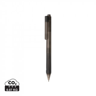 X9 Stift gefrostet mit Silikongriff, schwarz