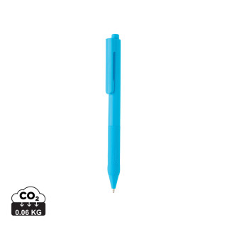 X9 Solid-Stift mit Silikongriff, hellblau
