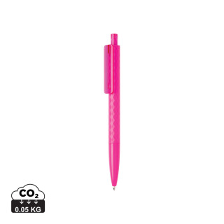 X3 Stift aus RCS recyceltem ABS, rosa