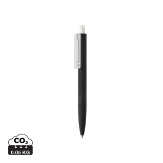 X3-Black mit Smooth-Touch aus RCS recyceltem ABS, transparent, schwarz