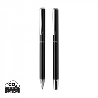 Swiss Peak Cedar Stifte-Set aus RCS recyceltem Aluminium, schwarz