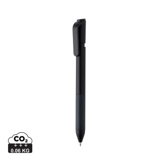 TwistLock Stift aus GRS-zertifiziert recyceltem ABS, schwarz