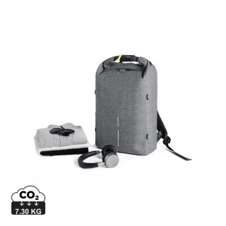 Urban schnitthemmender Anti-Diebstahl-Rucksack, grau, schwarz