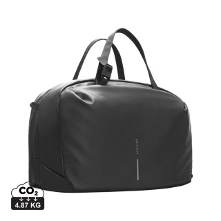 Urban wasserabweisende Wochenendtasche, schwarz, grau