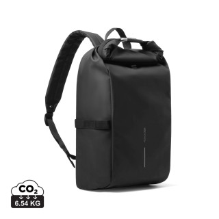 Urban wasserabweisender Fahrrad-Rucksack, schwarz, grau
