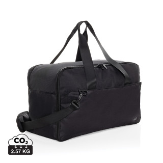 Swiss Peak Aware™ RPET 15,6" Laptop-Wochenendtasche, schwarz