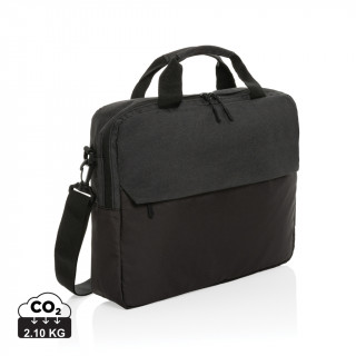 Kazu AWARE™ 15,6" RPET Laptop-Tasche, schwarz