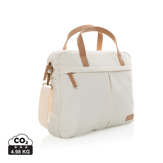 Impact AWARE™ 16 oz. rCanvas Laptop-Tasche, off white