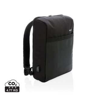 Swiss Peak 15" Anti-Diebstahl RFID & USB Rucksack, schwarz
