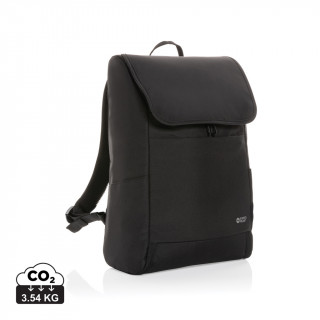 Swiss Peak Fern AWARE™ RPET 15,6" Rucksack mit Allover-Zip, schwarz