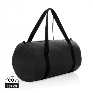 Dillon AWARE™ RPET faltbare Sporttasche, schwarz