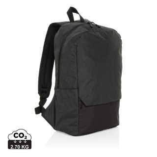 Kazu AWARE™ 15,6" RPET Laptop-Rucksack, schwarz