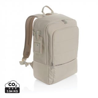 Armond AWARE™ RPET 15.6" Deluxe Laptop-Rucksack, beige