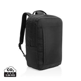 Swiss Peak Aware™ Edin 100% RPET 15,6" Laptop Rucksack, schwarz