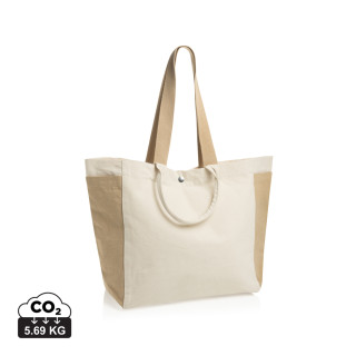 BEAU AWARE™ Allround-Shopper aus rec. Canvas 400gr/m², off white