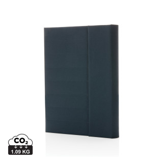 Impact Aware™ A5 Notebook mit Magnetverschluss, navy blau