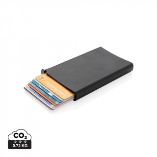 Aluminium RFID Kartenhalter, schwarz