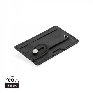 3-in1-RFID Kartenhalter für Ihr Smartphone, schwarz