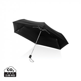 Swiss Peak AWARE™ RPET Ultra-Light 20.5" Automatik-Schirm, schwarz